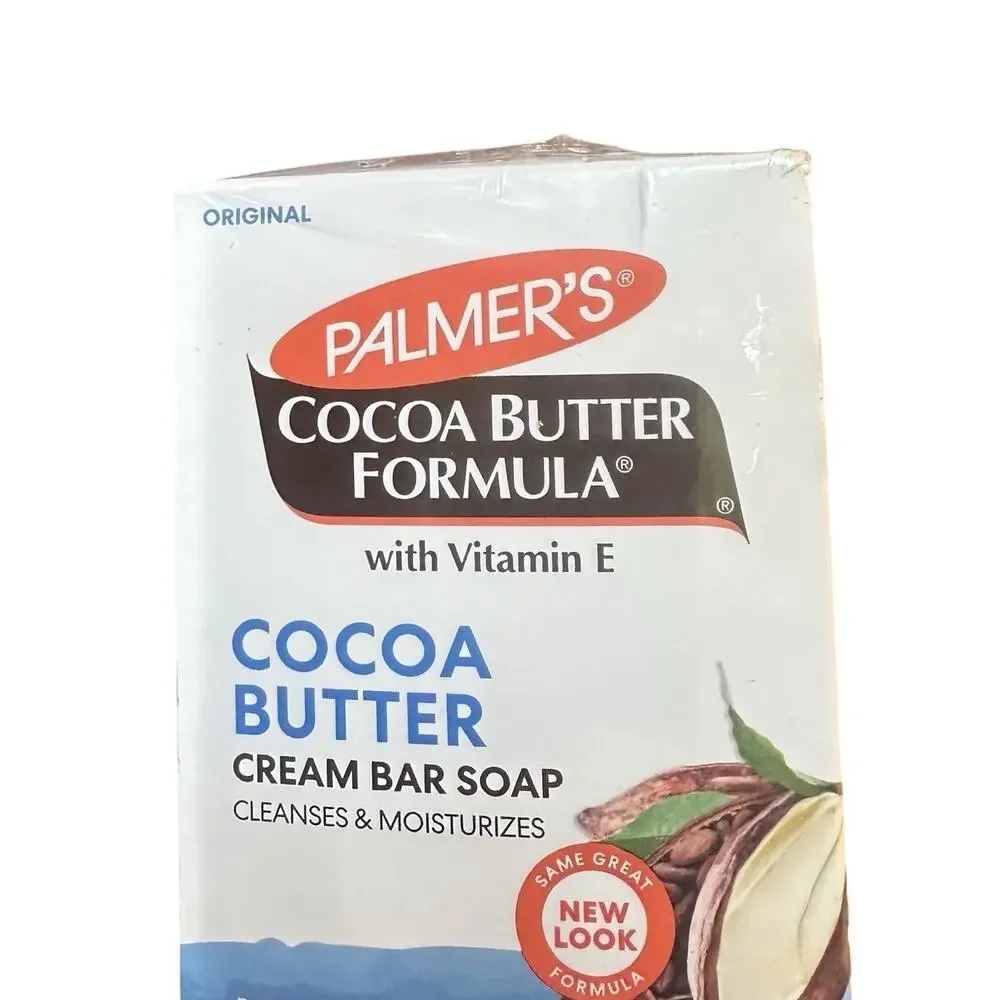 Palmers Cocoa Butter Formula Cream‎ Bar Soap w/ Vitamin E 4.7 Oz Lot of 6 NEW